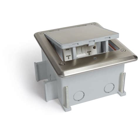 electrical floor boxes for tiled floors|exterior floor mounted electrical outlet.